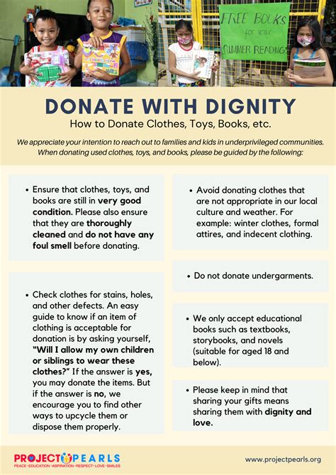 project pearls donation|Donation History .